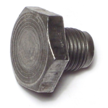 MIDWEST FASTENER 1/2"-20 Zinc Plated Steel Oil Pan Drain Plugs 3PK 69362